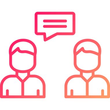 Müşteri simgesi, vektör illüstrasyonu