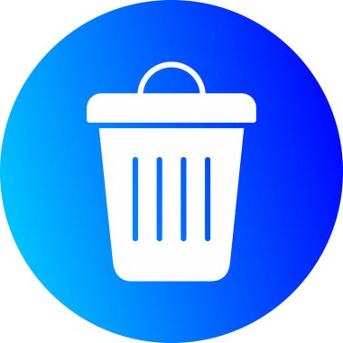 vektör geri dönüşüm kutusu simgesi