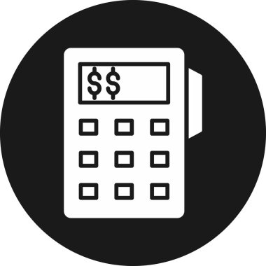 Dolar. Web simgesi basit illüstrasyon