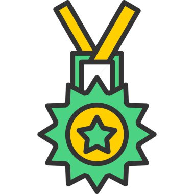 Madalya ödülü ikonu