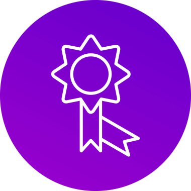 Ödül. Web simgesi basit illüstrasyon