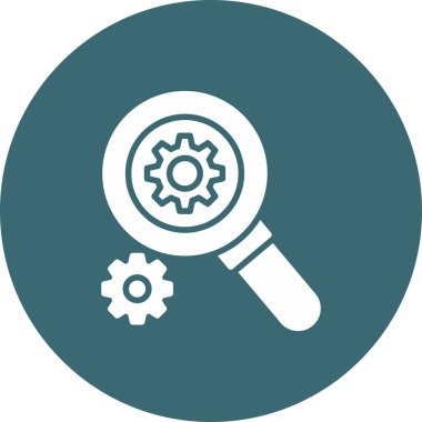 seo modern simgesinin vektör illüstrasyonu