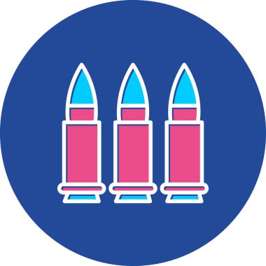 Kurşun. Web simgesi basit illüstrasyon