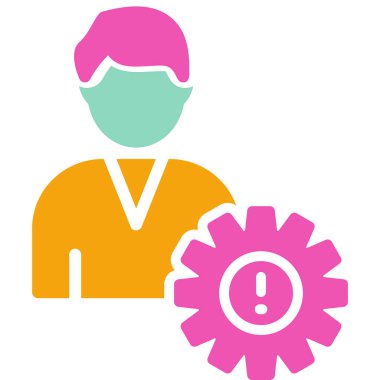 Gear Vektörü Şekil Simgesi Tasarımı