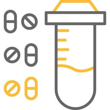 Bir termometre simgesinin vektör çizimi