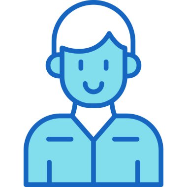 Avatar çocuk simgesi - taslak biçimi