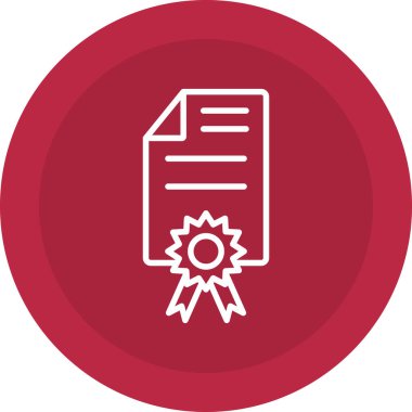 vektör belgesi web simgesi