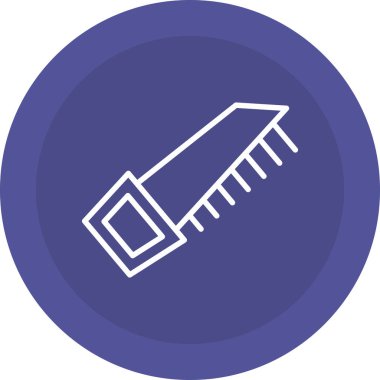 trend biçimi izole edilmiş arkaplanda fırça simgesi