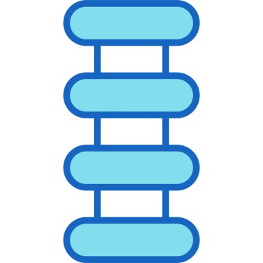 Çit. Web simgesi basit illüstrasyon