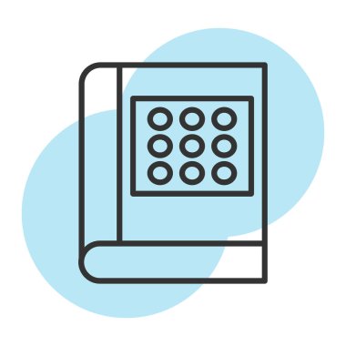 Seo simgesinin vektör illüstrasyonu