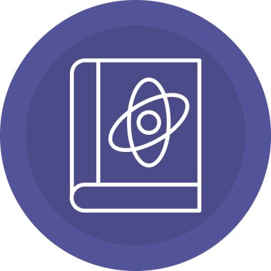 kitap simgesi vektör illüstrasyonu