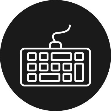 Modern otomatik simge eksikliğinin vektör illüstrasyonu