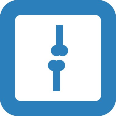 Kapı işaretinin vektör illüstrasyonu