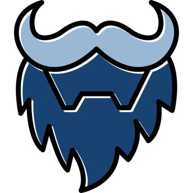 Mavi Viking miğferi