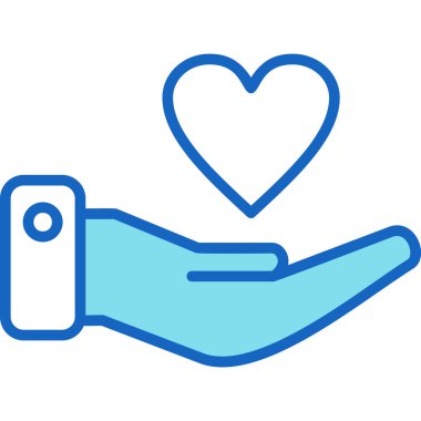 aşk vektör simgesi düzenlenebilir vuruş