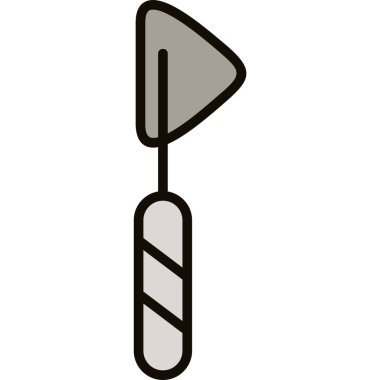 Kürek Simgesi Moda Biçiminde İzole Arkaplan