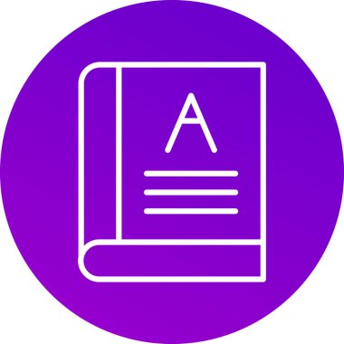 Belge simgesinin vektör illüstrasyonu