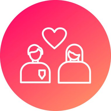 Çift simge vektör çizim