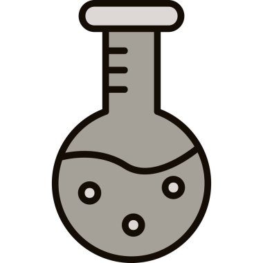 Matara bilim ikonu ile doldurulmuş - taslak biçimi