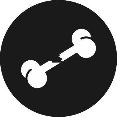 Halter simge vektör çizim