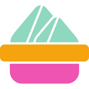 Kurdeleli bir şapkanın vektör çizimi