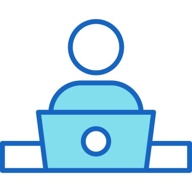 dizüstü bilgisayar simgesi. vektör illüstrasyonu