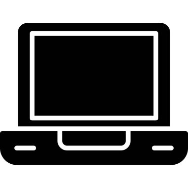 bilgisayar izleyici vektör simgesi