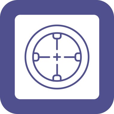 hedef simge vektör illüstrasyonu