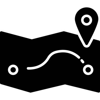 Harita iğnesi. Web simgesi