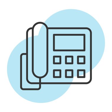 hesap makinesi renkli vektör simgesi