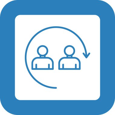 iş simgesi vektör illüstrasyonu