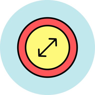 seo modern simgesinin vektör illüstrasyonu