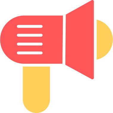 megafon basit vektör simgesi