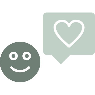 Sohbet vektör simgesi