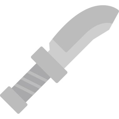 Bıçak ikonu. vektör illüstrasyonu