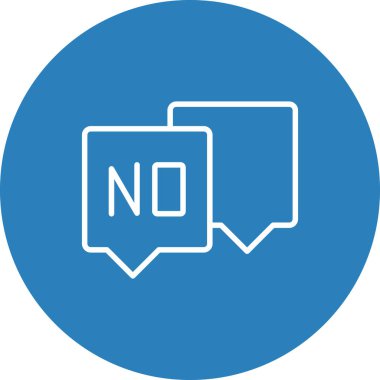 İşaretsiz bir vektör illüstrasyonu