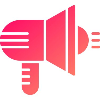 Hoparlör simgesi, vektör illüstrasyonu