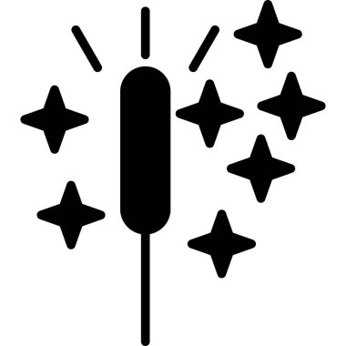 Bir mikrofonun vektör simgesi çizimi