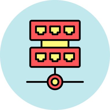 seo modern simgesinin vektör illüstrasyonu