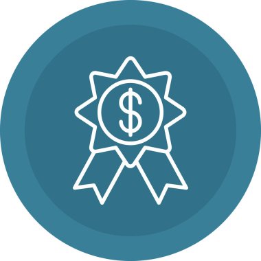 Bozuk para. Web simgesi basit tasarım