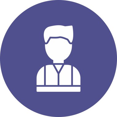 Maskeli adam. Web simgesi