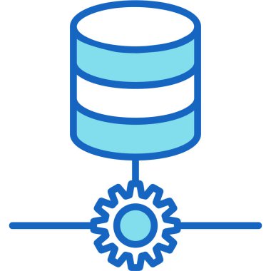 veri analizi düz simge, vektör, illüstrasyon, renkli konsept