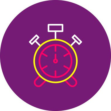 Saatin vektör illüstrasyonu