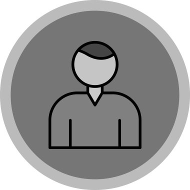 Vektör Adam Simgesi illüstrasyonu