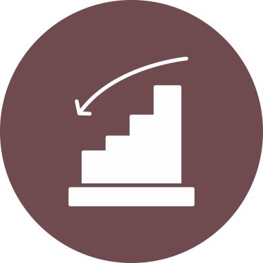 merdiven simgesi çizimi