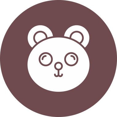 Hayvan ayı. Basit resimleme