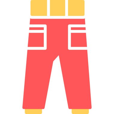 Bir insan simgesinin vektör illüstrasyonu