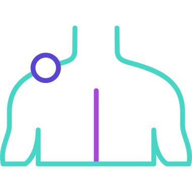 Kıyafetler. Web simgesi basit illüstrasyon