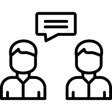 toplantı simgesi çizimi