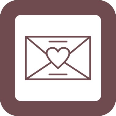 e-posta zarfı harf simgesi ana hat biçiminde